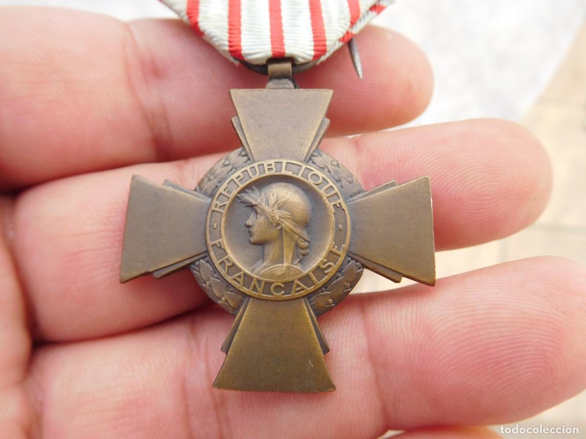 Militaria: Francia. Croix de combattant - Foto 5