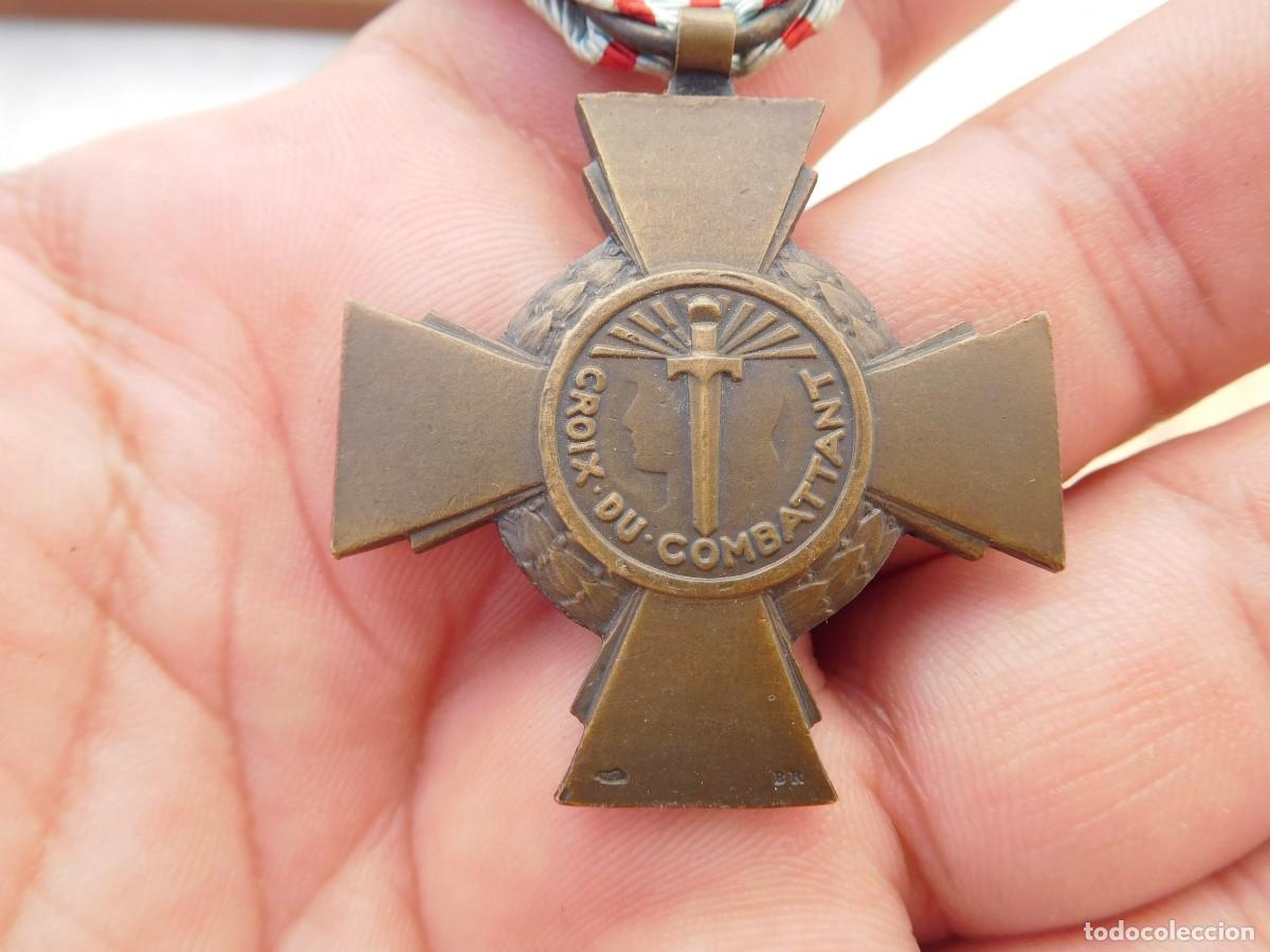 Militaria: Francia. Croix de combattant - Foto 6