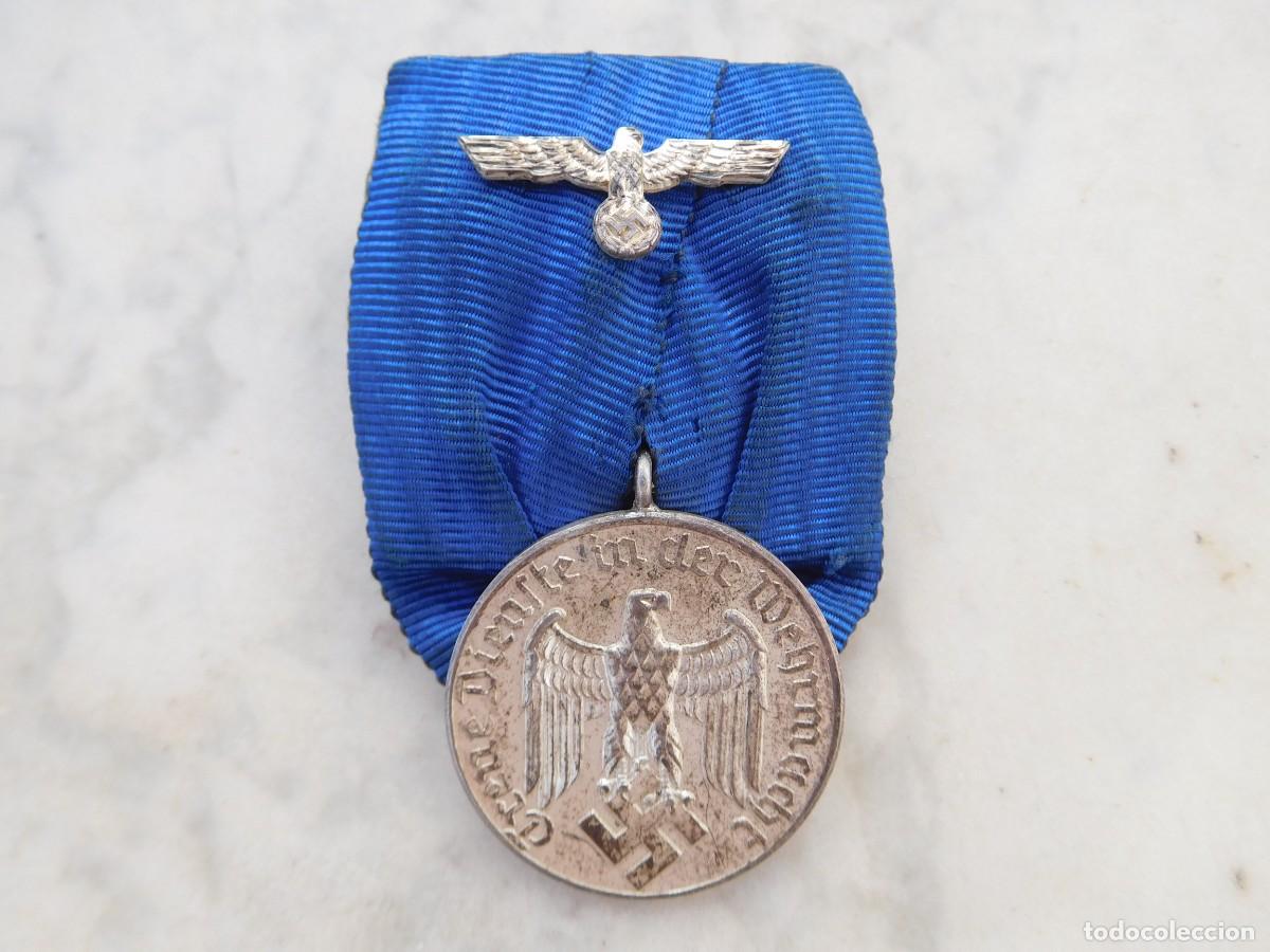 Militaria: Alemania III Reich. Medalla de 4 a&ntilde;os de servicio en la wehrmacht WW2