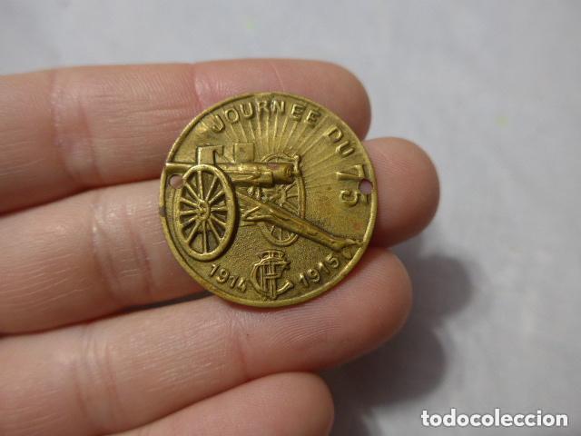 Militaria: Antigua medalla francesa 1914 - 1915, original, I Guerra Mundial. Francia.