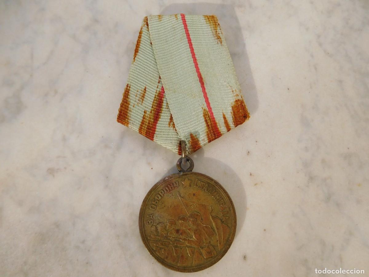 Militaria: Rusia URSS. Medalla por la defensa de Stalingrado. WW2