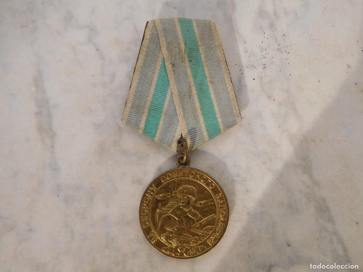 Militaria: Rusia URSS. Medalla por defensa del &aacute;rtico sovi&eacute;tico. WW2