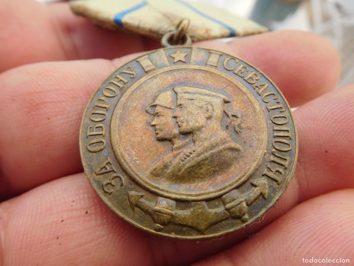 Militaria: Rusia URSS. Medalla por defensa de Sebastopol. WW2
