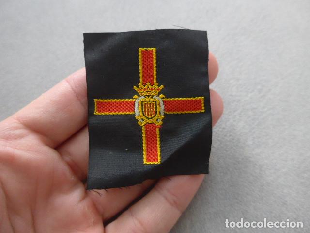 Militaria: Antiguo parche original de la medalla del Orden de la Nobleza catalana.