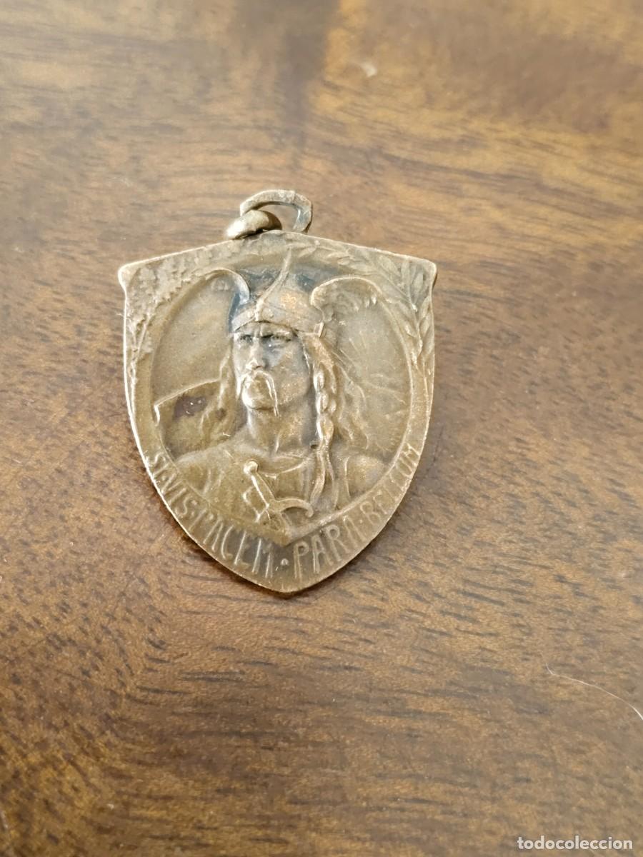 Militaria: Medalla Union Velocipedique de France. Uni&oacute;n Ciclista francesa. Primera Guerra Mundial.