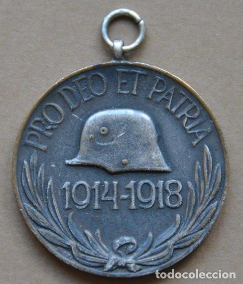 Militaria: HUNGR&Iacute;A - MEDALLA PATRI&Oacute;TICA I GUERRA MUNDIAL (1914-1918)