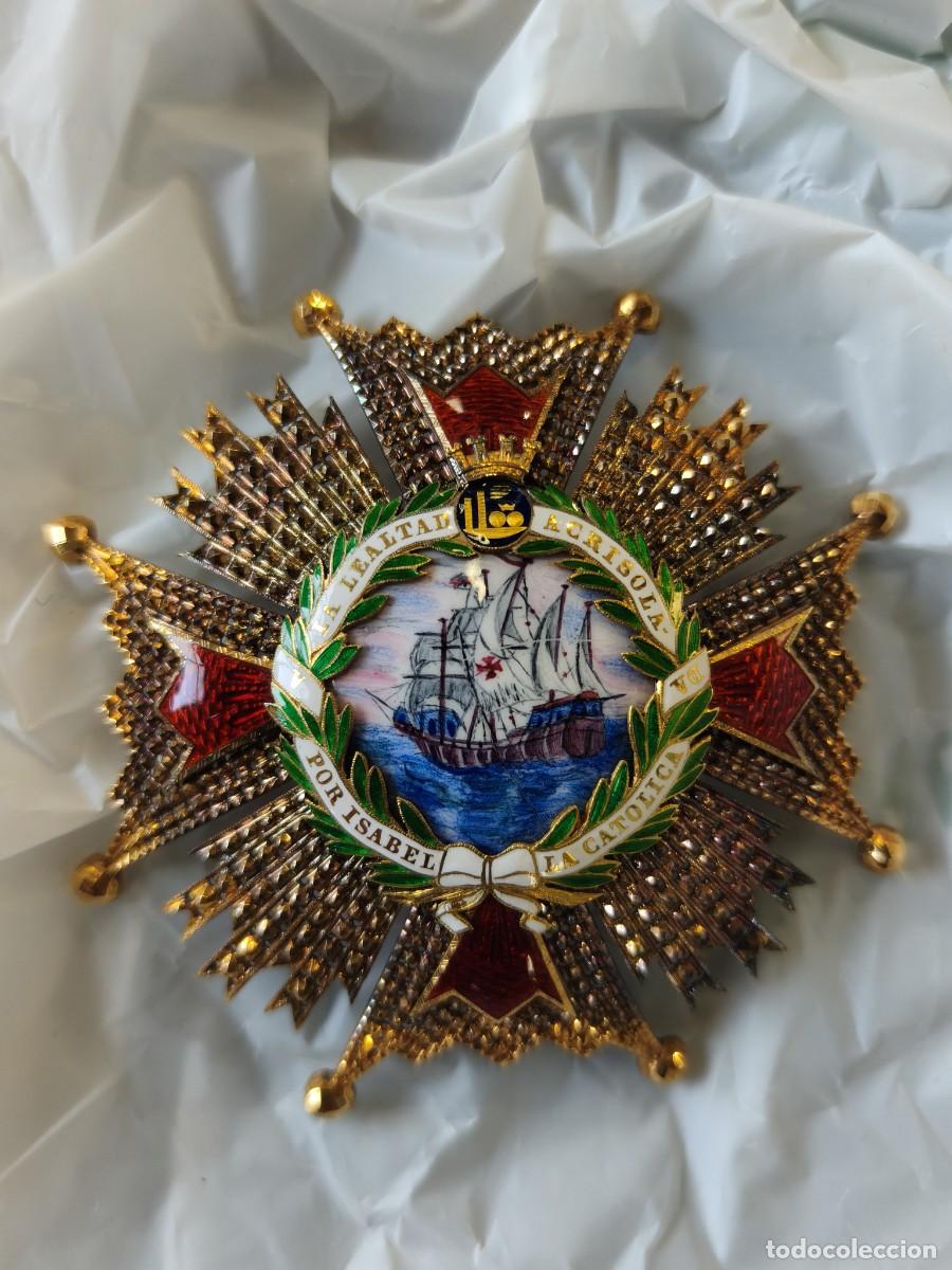 Militaria: Gran Cruz orden Isabel la cat&oacute;lica II Rep&uacute;blica