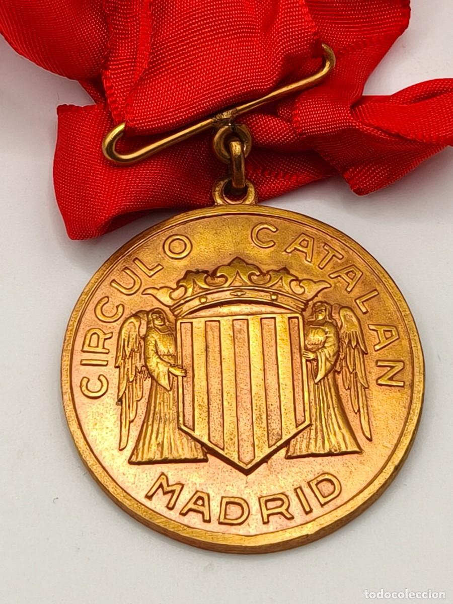 Militaria: Medalla Circulo Catal&aacute;n de Madrid - Foto 2