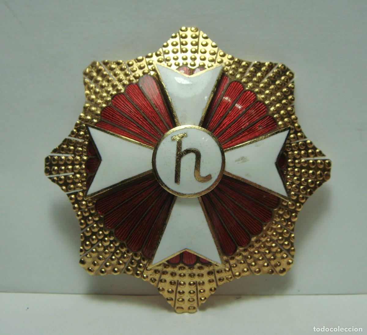 Militaria: Placa de Caballeros Hospitalarios &middot; Orden Hospitalaria de San Juan de Dios &middot; ca. 1940&ndash;1960
