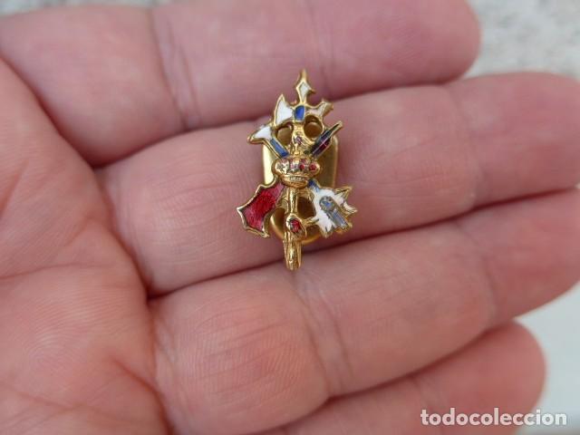 Militaria: INSIGNIA LEGION ESPA&Ntilde;OLA DE SOLAPA ESMALTADA
