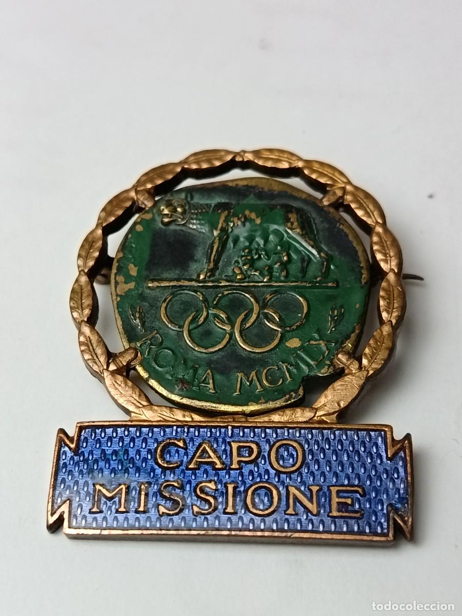 Militaria: Placa de Olimpiadas de Roma
