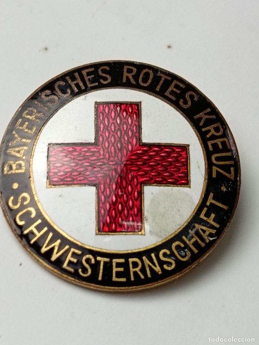 Militaria: placa de enfermera de cruz roja Alemania