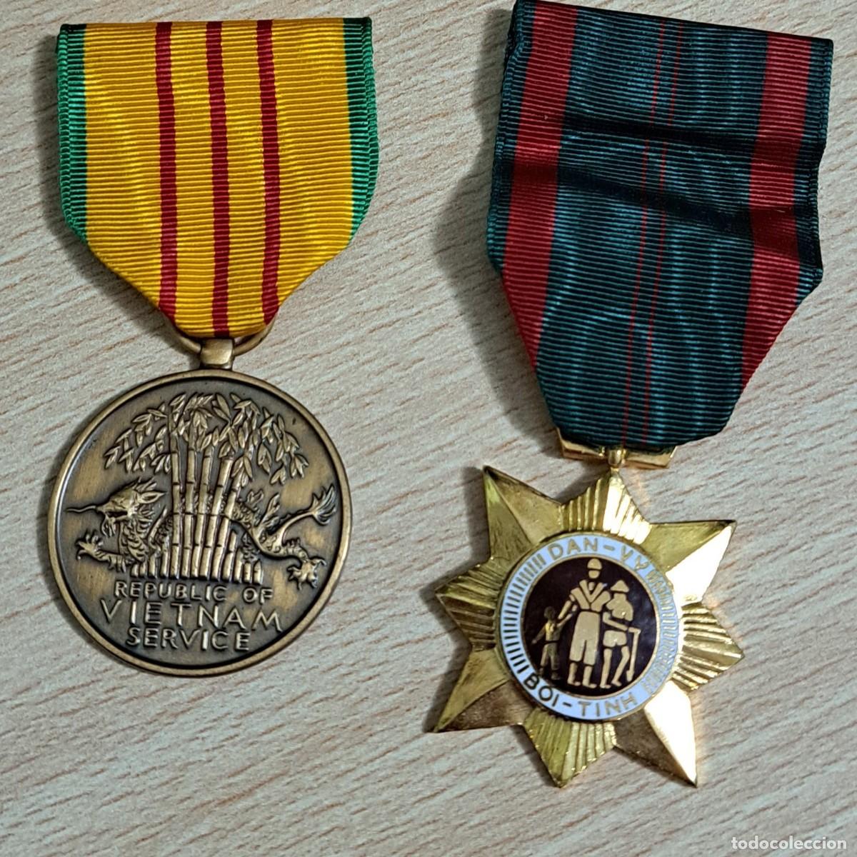 Military Antiques: MEDALLAS GUERRA DE VIETNAM - USA