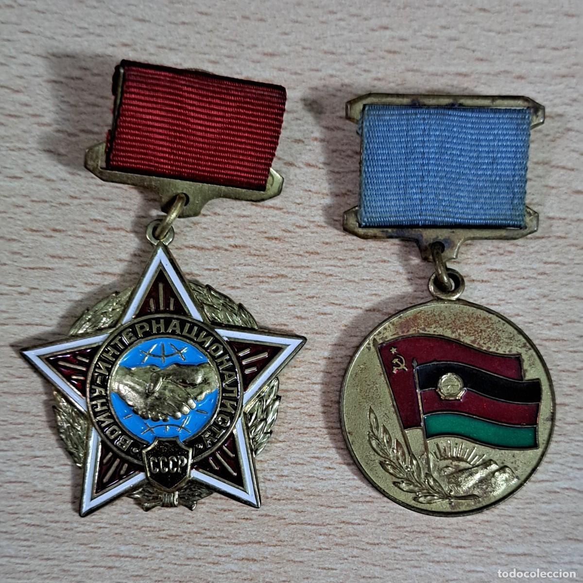 Militaria: MEDALLAS GUERRA DE AFGANISTAN - URSS