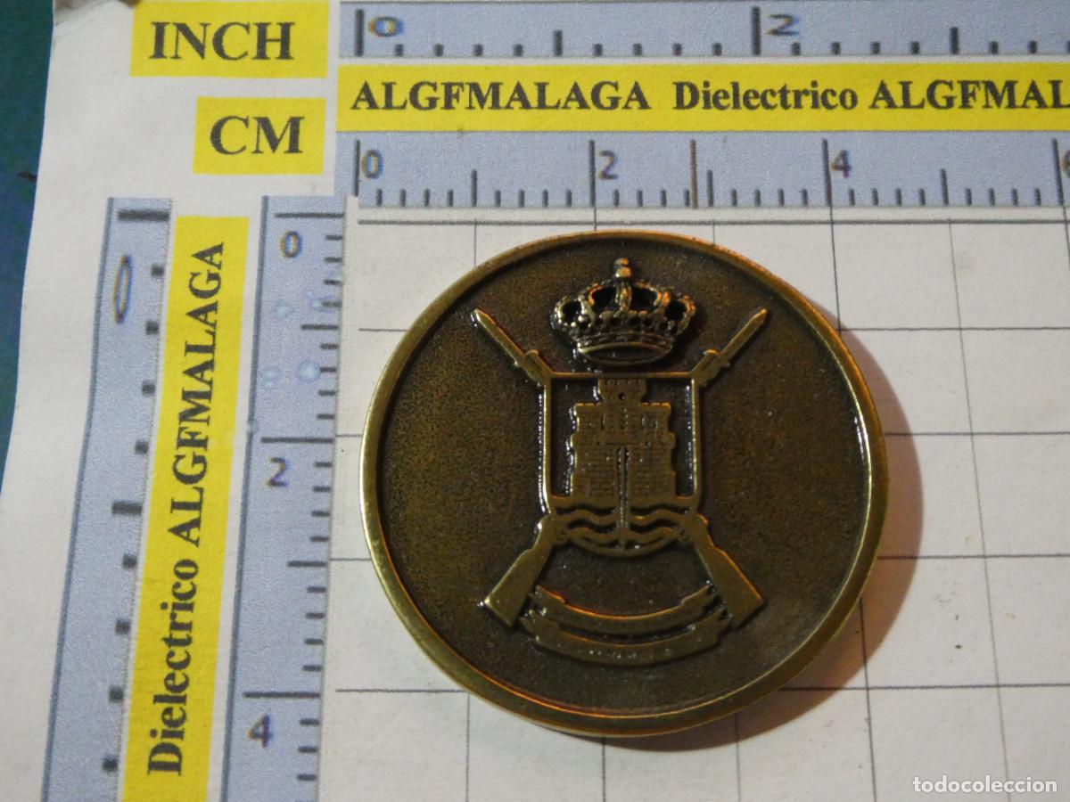 Militaria: MEDALLA MONEDA MILITAR. BRIMZ GUZM&Aacute;N EL BUENO BRIGADA MECANIZADA. 25 XXV ANIVERSARIO. 25GR