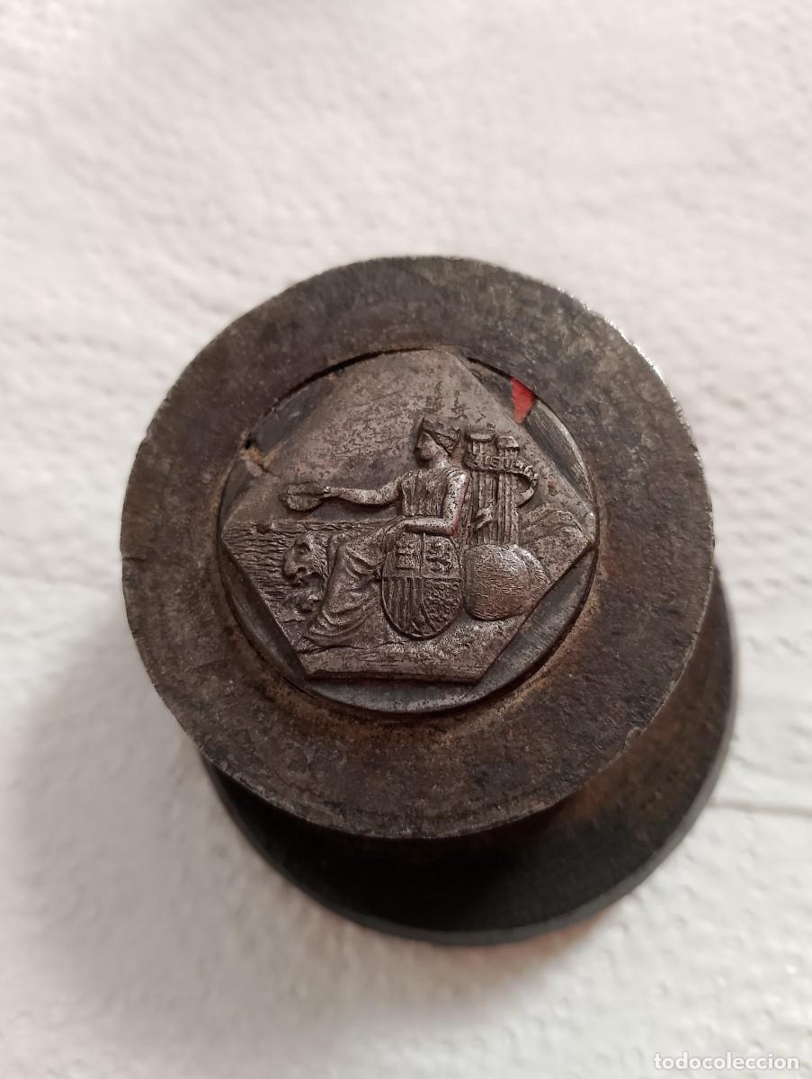 Militaria: Punz&oacute;n Maestro de Acu&ntilde;aci&oacute;n (Master Hob) para la medalla voluntarios de Cuba 1873 pieza &uacute;nica