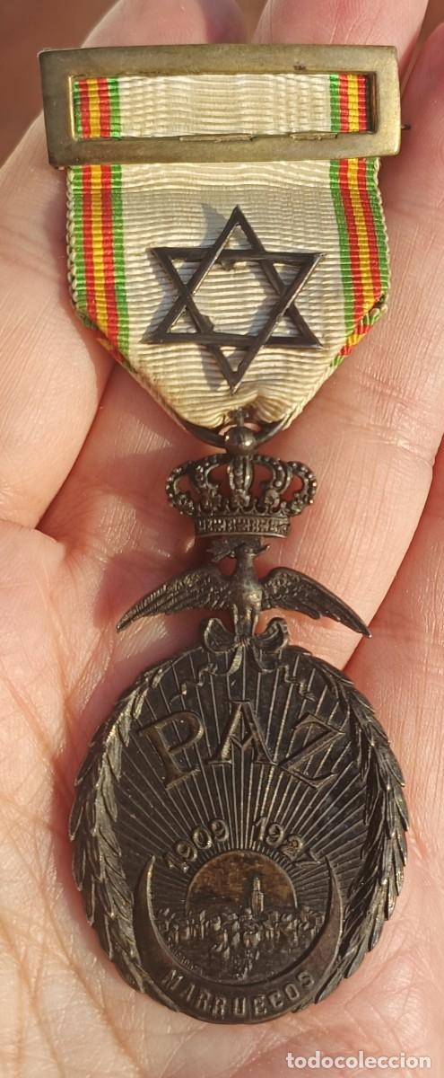 Militaria: Medalla Paz de Marruecos 1927 fabricante Jordana