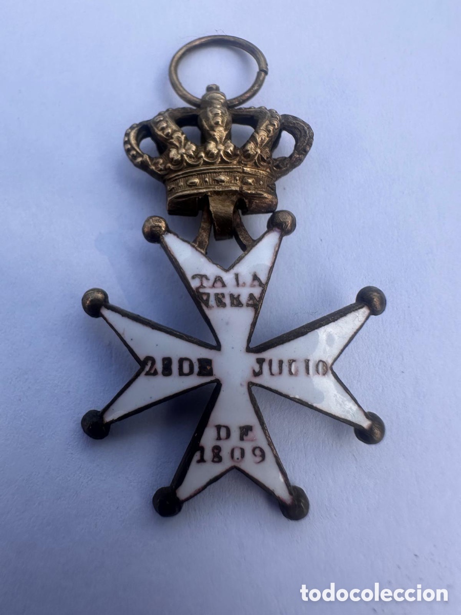 Militaria: Medalla Batalla de Talavera, Guerra independencia