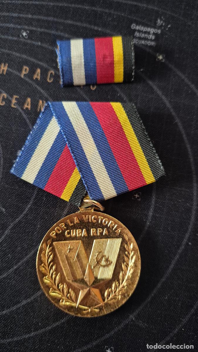 Militaria: CUBA MEDALLA victoria ANGOLA
