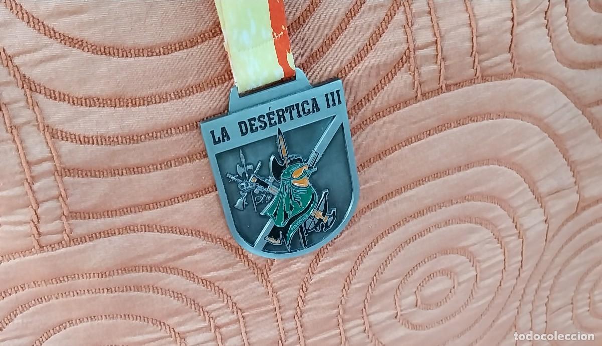 Militaria: MEDALLA LA DESERTICA 3 LEGION ESPA&Ntilde;OLA SIN RELLENAR