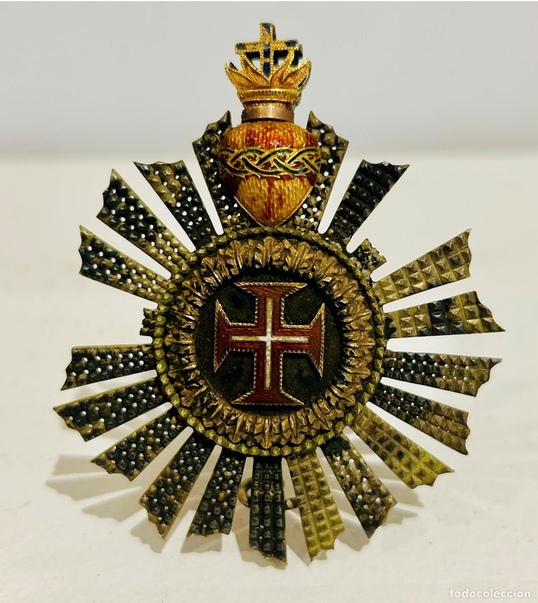 Militaria: Condecoraci&oacute;n de Pecho. Portugal. Orden de Cristo. Siglo XIX, XX.