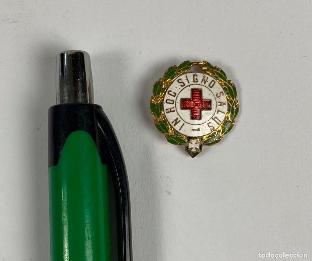 Militaria: Componente de condecoraci&oacute;n CENTRO ESMALTADO IN HOC SIGNO SALUS Castells 16
