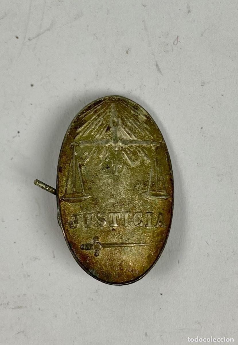 Militaria: Componente de condecoraci&oacute;n CENTRO PLATA JUSTICIA Castells 22