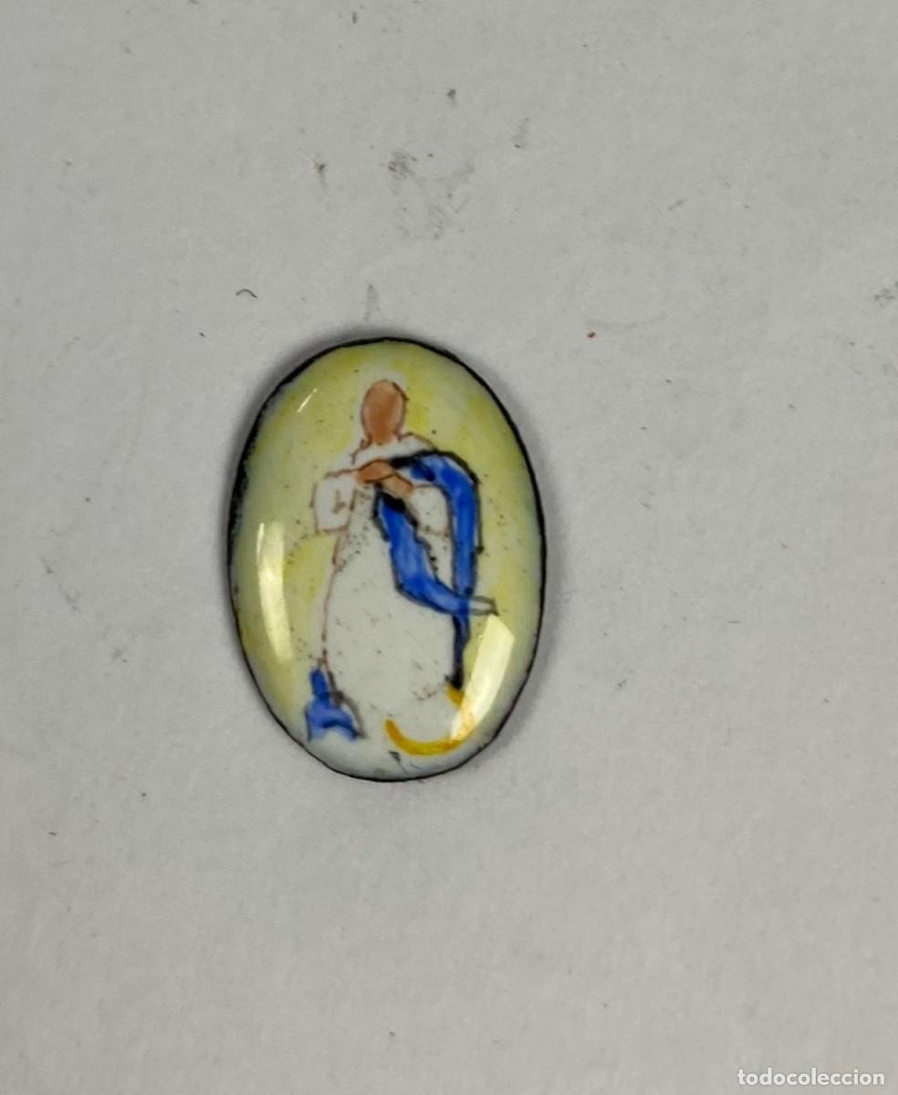 Militaria: Componente de condecoraci&oacute;n centro esmaltado CARLOS III Castells 43