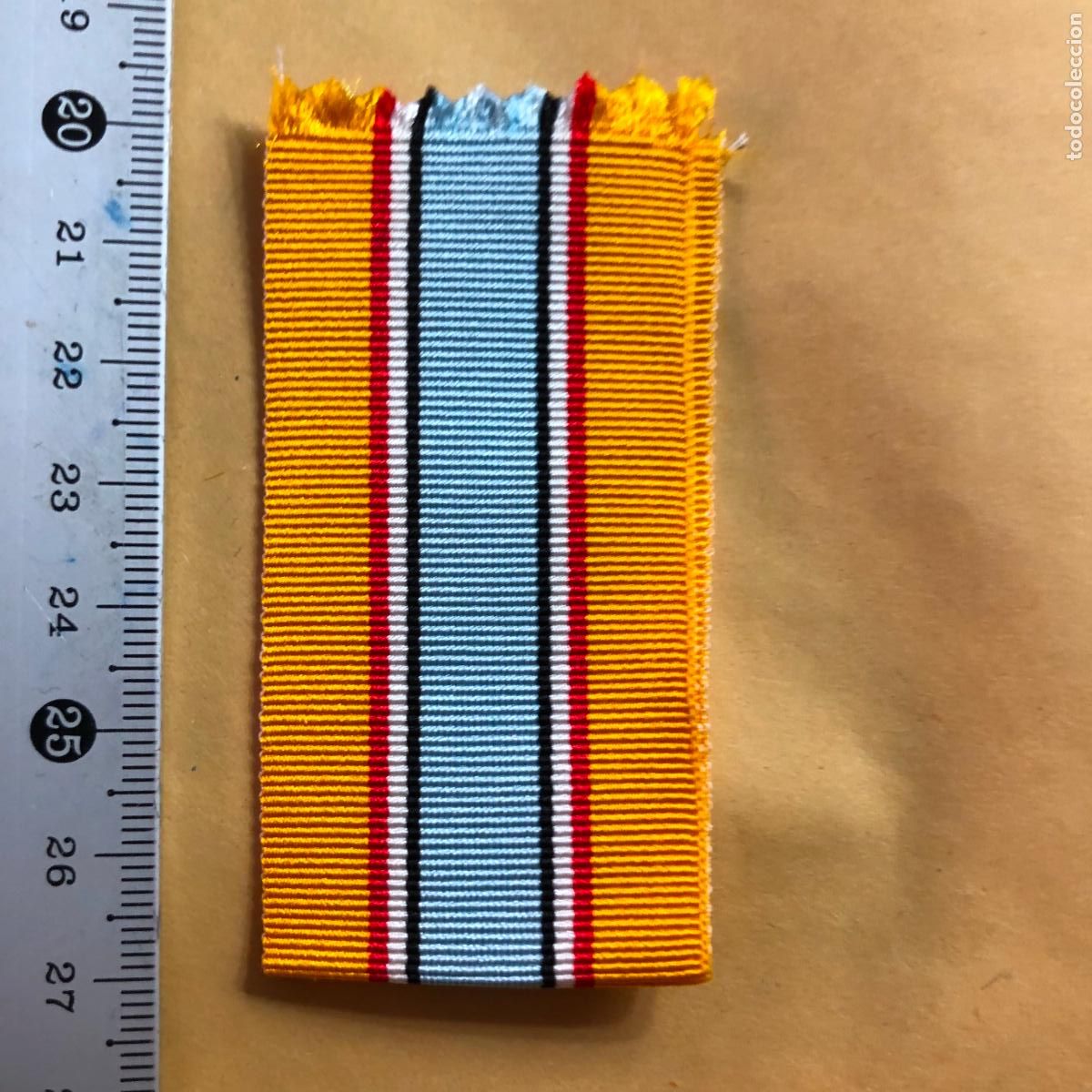 Militaria: CINTA MEDALLA ONU, UNAVEN, ANGOLA