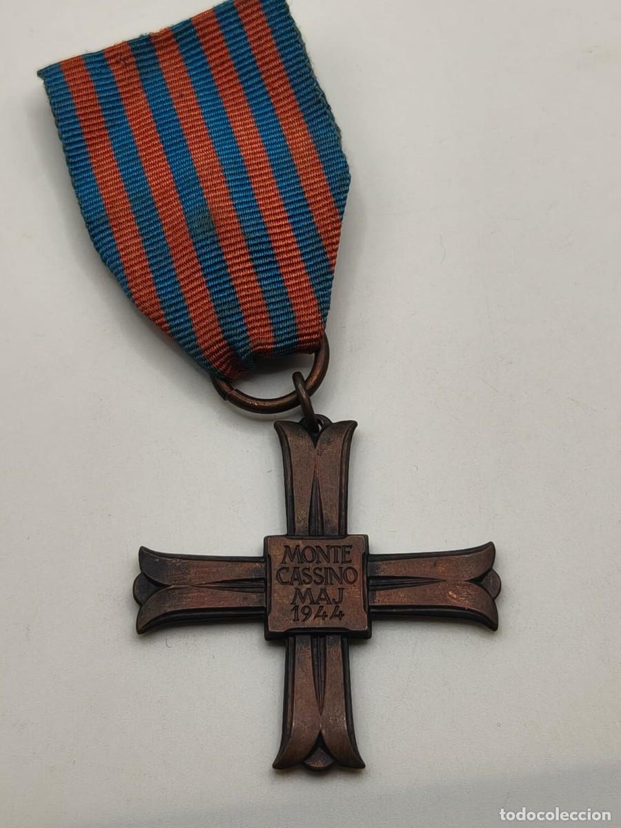 Militaria: cruz de la batalla de Montecassino