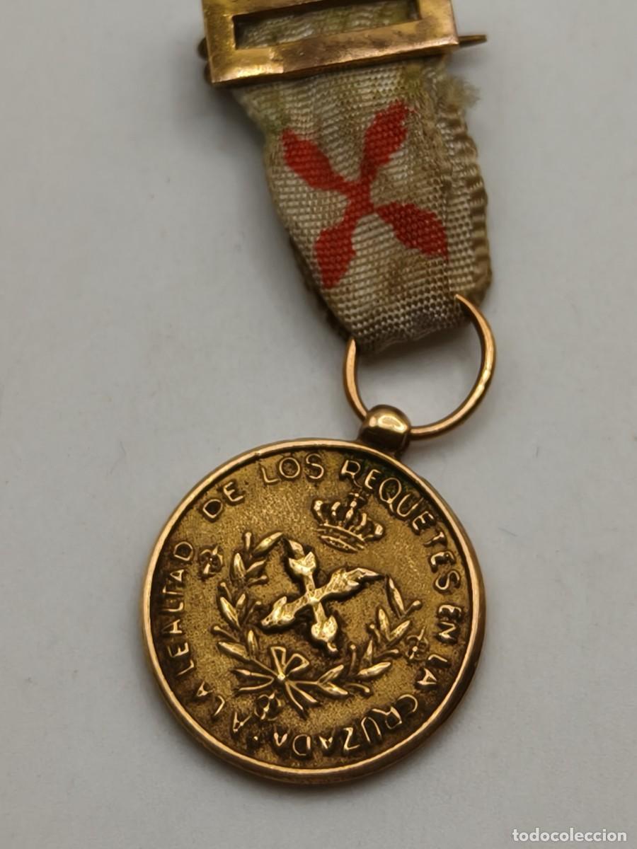 Militaria: Medalla Oro Carlistas por la Patria 1939