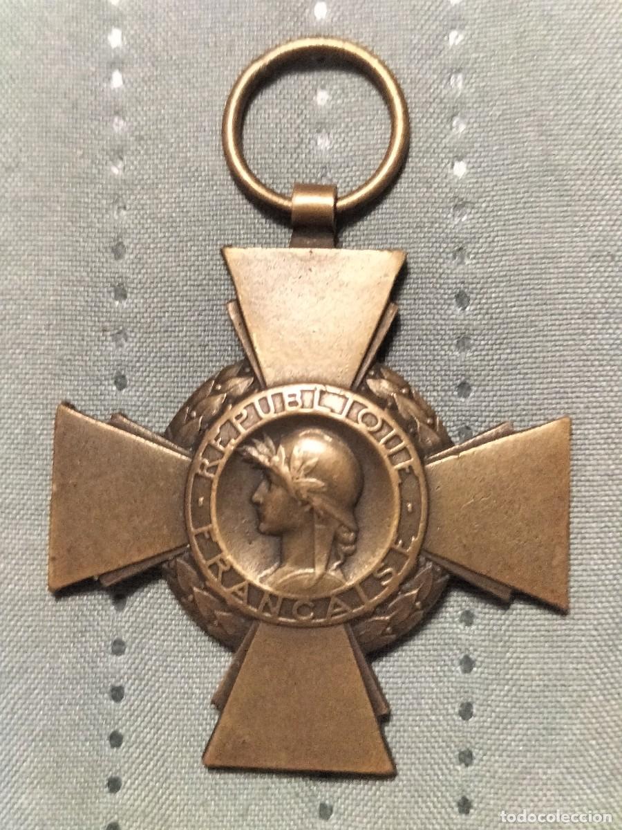 Militaria: Primera guerra mundial. Francia. Cruz del combatiente.