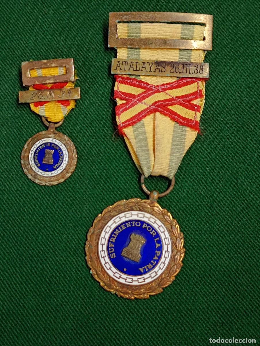 Militaria: Medallas sufrimientos por la patria. Guerra Civil.
