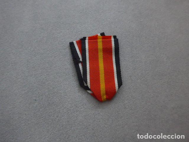 Militaria: Antigua cinta de medalla original de la Division azul
