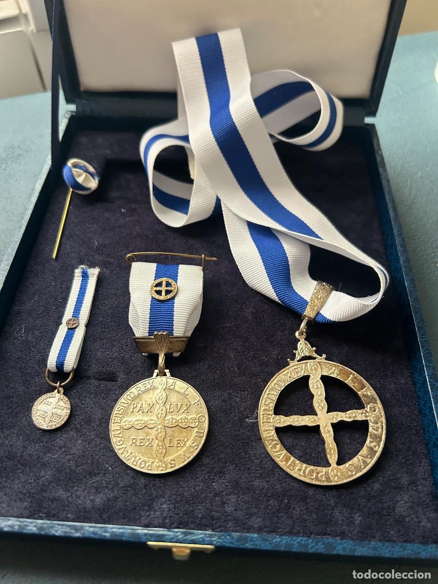 Militaria: Set medalla Afonso Henriques 2 clase