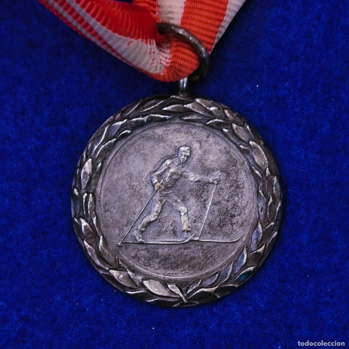 Militaria: MEDALLA GEBIRGSJAGER DEPORTIVA MILITAR. PLATA. A&Ntilde;O 1929 REP. DE WEIMAR