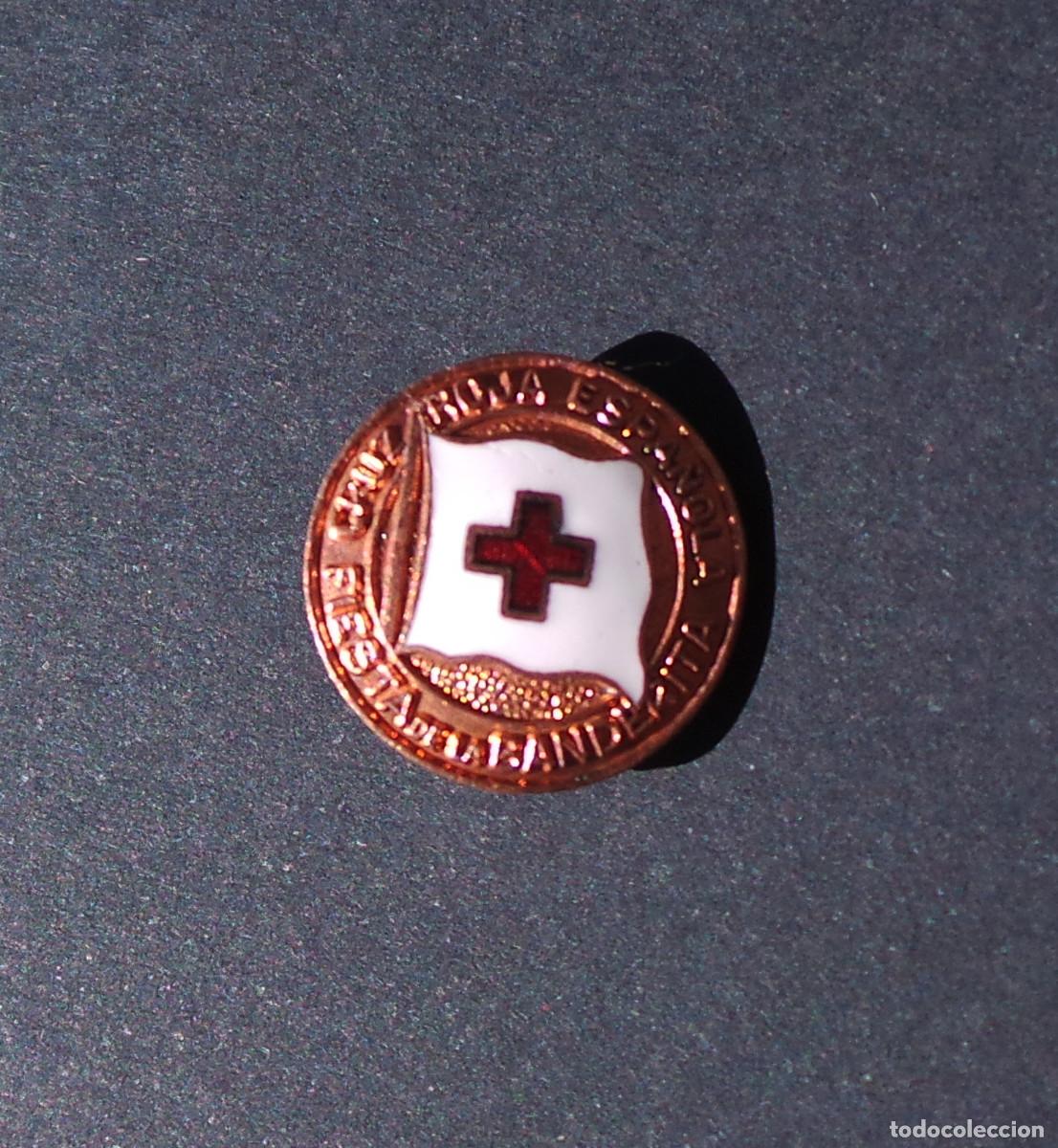 Militaria: CRUZ ROJA ESPA&Ntilde;OLA - FIESTA DE LA BANDERITA. MINIATURA.