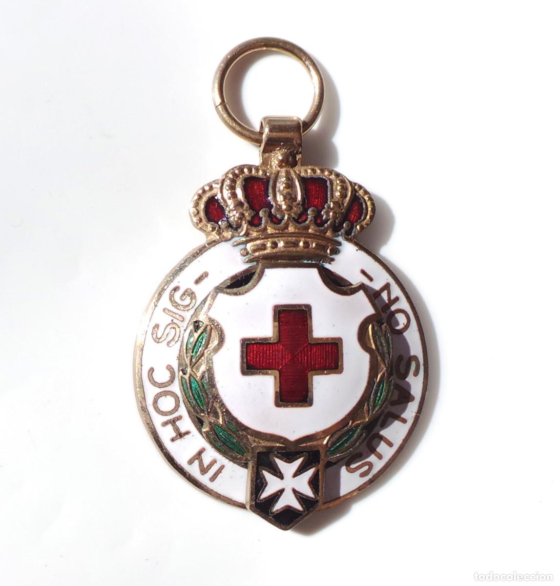 Militaria: MEDALLA DE SEGUNDA CLASE DE LA CRUZ ROJA ESPA&Ntilde;OLA.