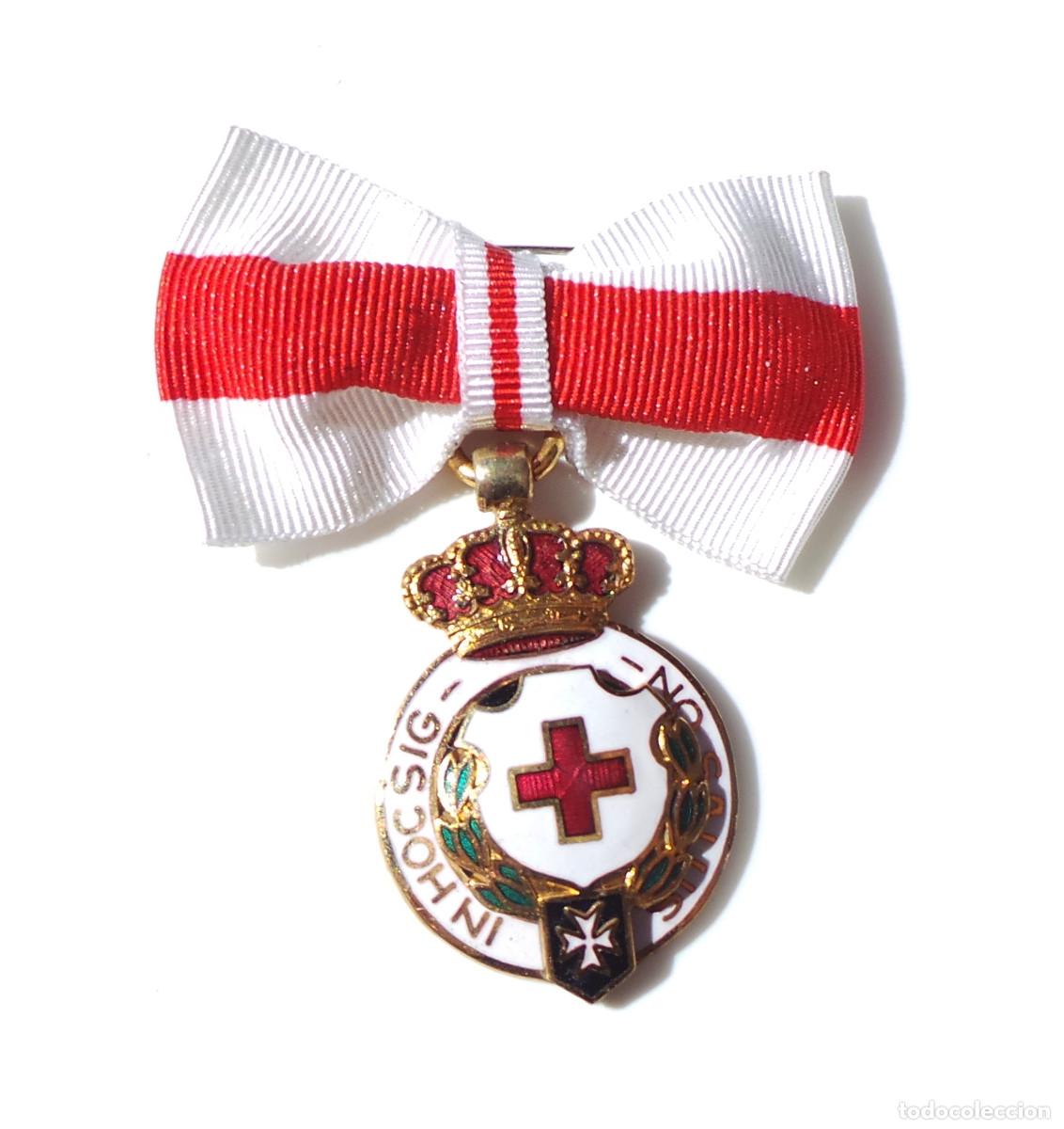 Militaria: MEDALLA PARA DAMAS, ENFERMERAS DE LA CRUZ ROJA ESPA&Ntilde;OLA, SEGUNDA CLASE.