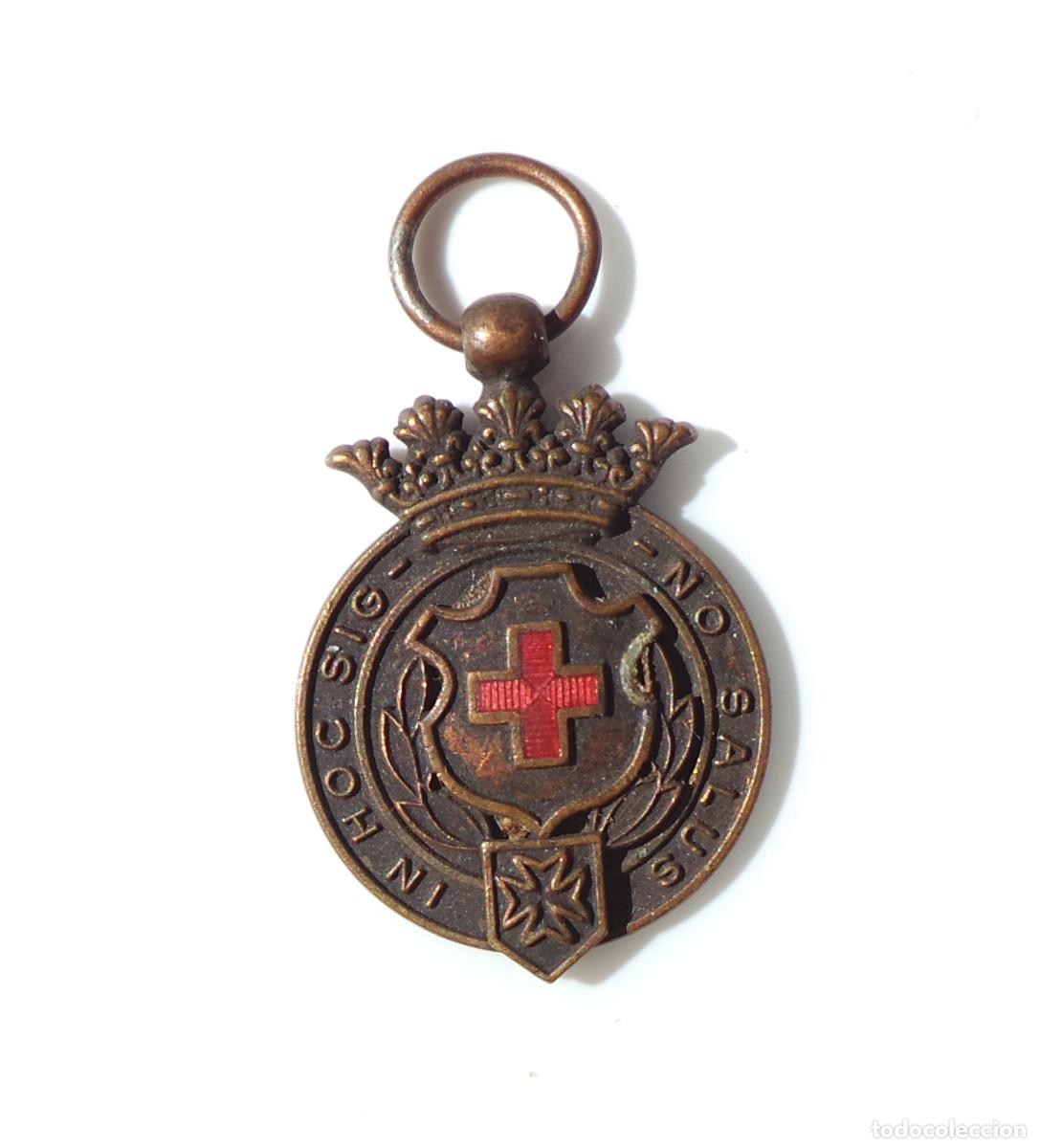Militaria: MEDALLA DE BRONCE O DE TERCERA CLASE DE LA CRUZ ROJA ESPA&Ntilde;OLA.