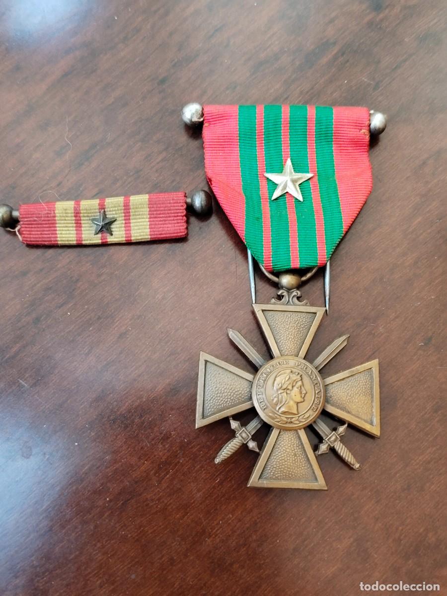Militaria: Francia. Cruz de Guerra 1939. Original.