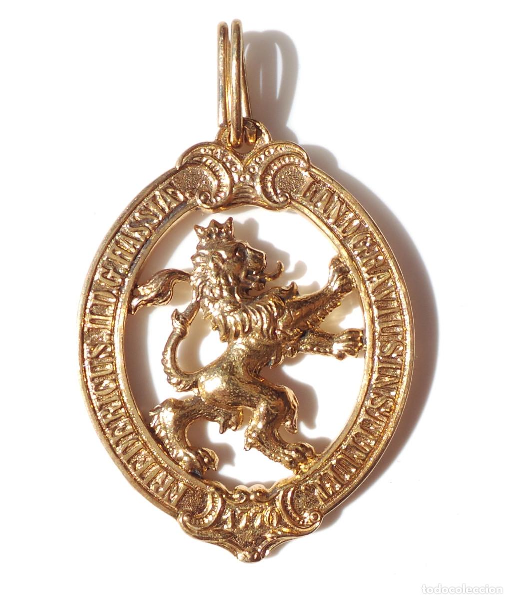 Militaria: VENERA DEL ORDEN DEL LE&Oacute;N DE ORO (HAUSORDEN VOM GOLDENEN L&Ouml;WEN).