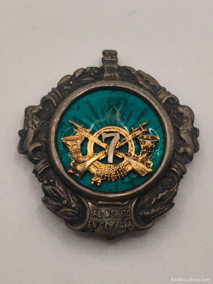 Militaria: Medalla militar colectiva guerra civil tropas monta&ntilde;a