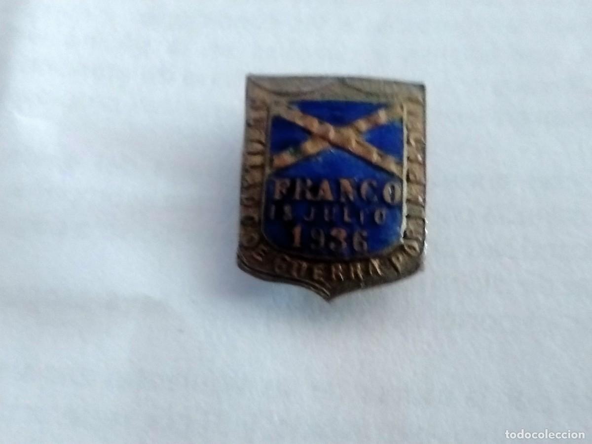 Militaria: broche o pins de mutilados de guerra