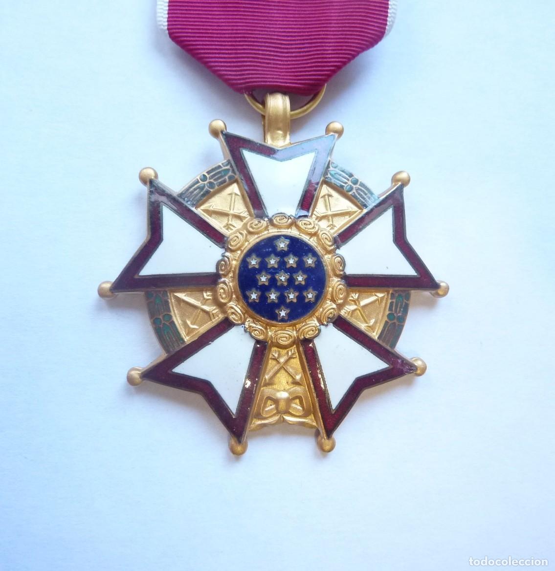 Militaria: EE.UU. - USA: Medalla de caballero de la Legi&oacute;n del M&eacute;rito