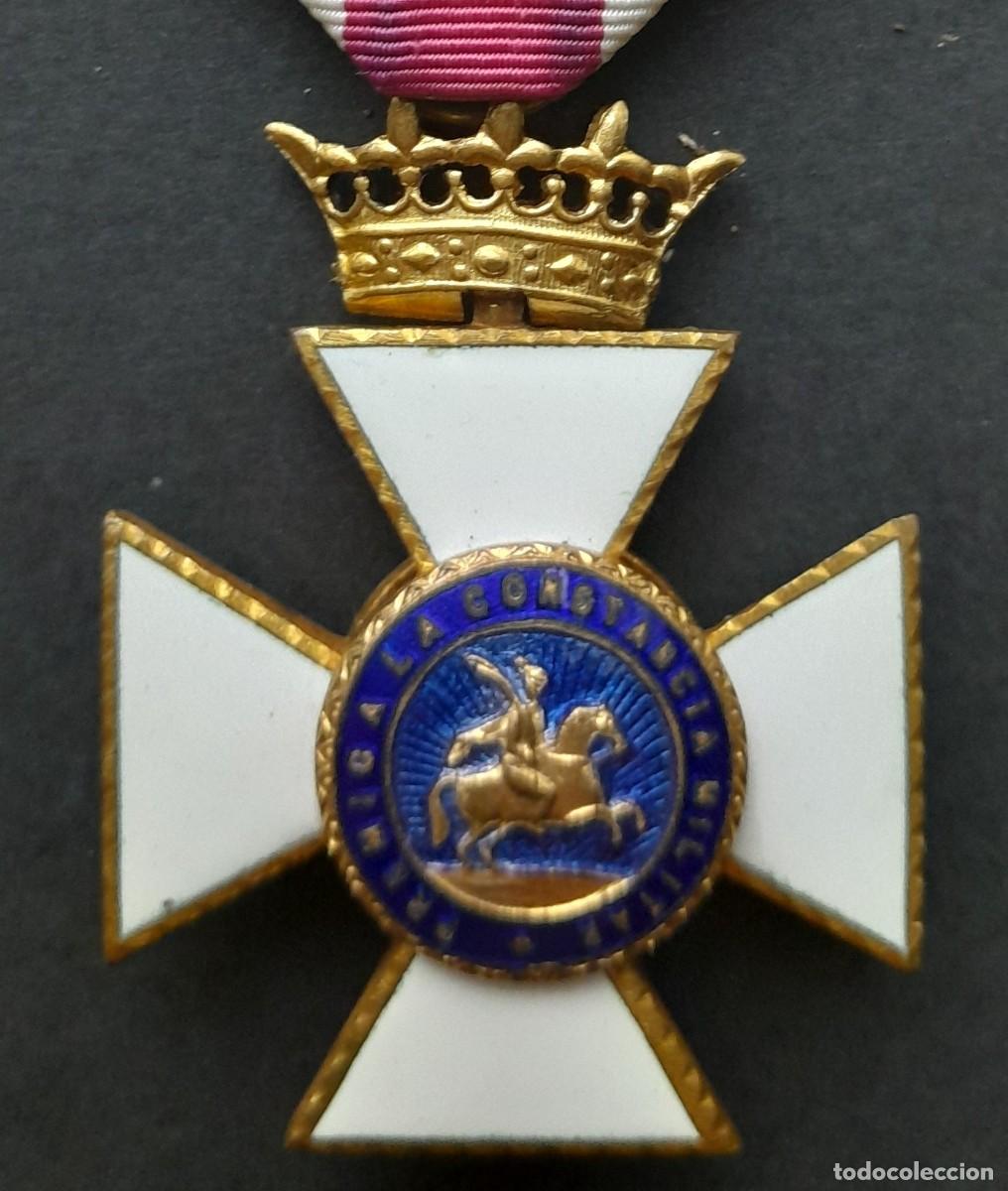 Militaria: Cruz de San Hermenegildo, primera &eacute;poca del general Franco.