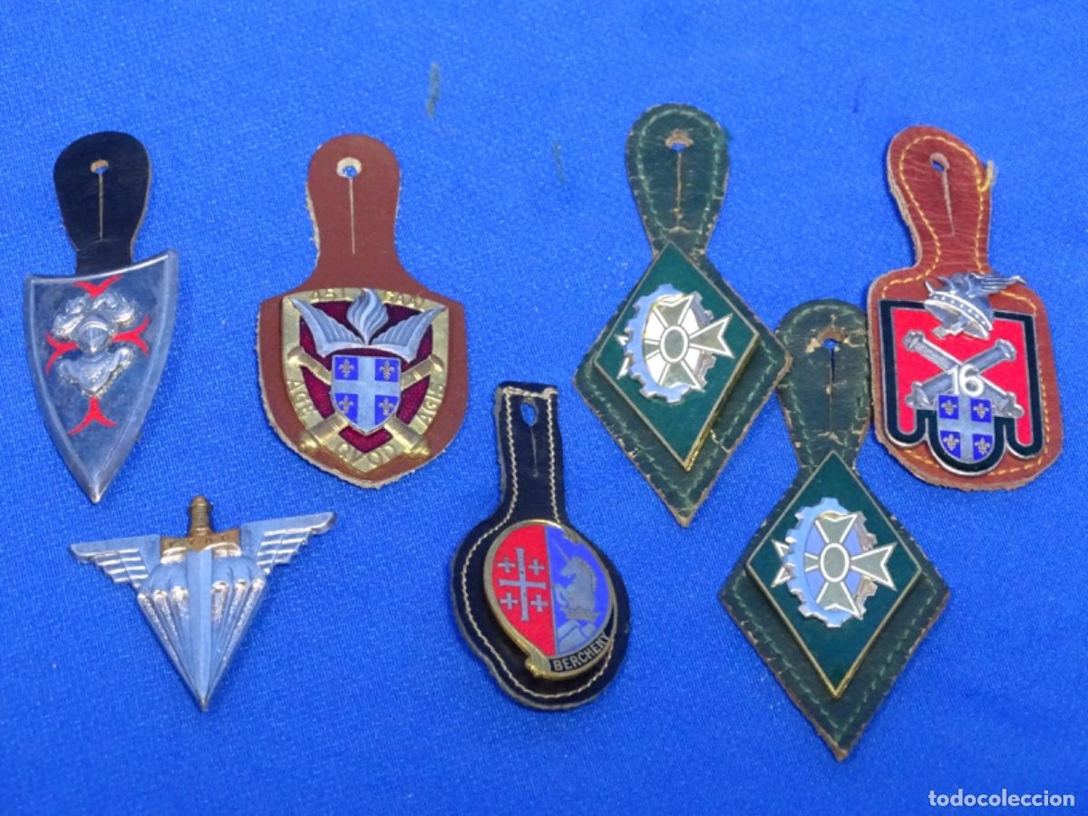 Militaria: 7 MEDALLAS MILITARES FRANCESAS DIVERSAS FORMAS, COLORES Y ESCUDOS. PARA COLECCIONISTAS.