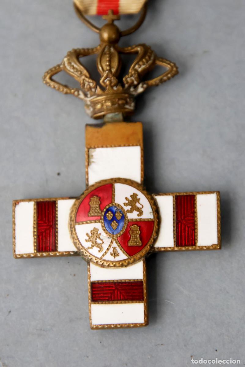 Militaria: Medalla M&eacute;rito Militar Pensionada &eacute;poca D.Alfonso XIII - Distintivo Blanco
