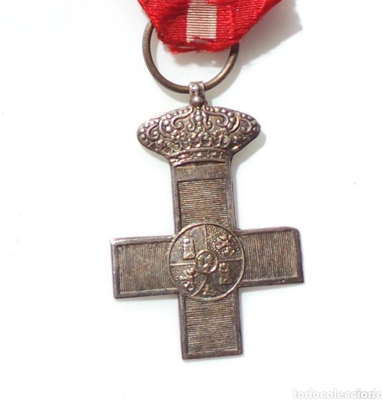 Militaria: CRUZ M&Eacute;RITO MILITAR PARA TROPA. ALFONSO XIII.