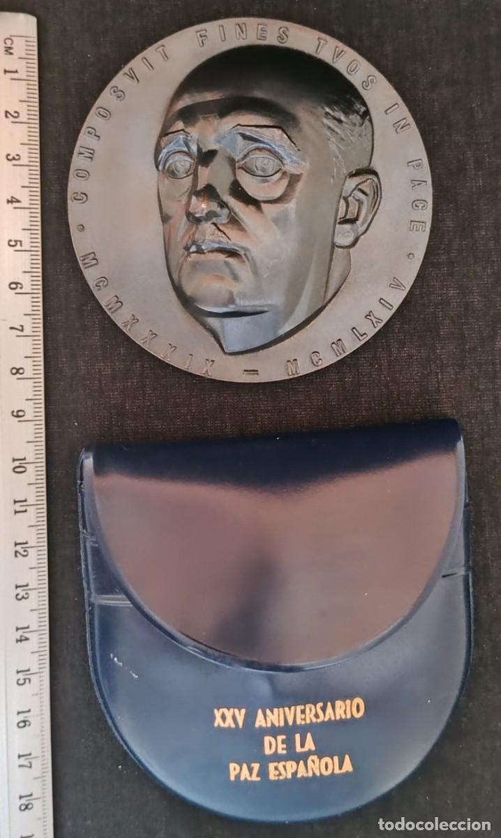 Militaria: MEDALLA XXV A&Ntilde;OS PAZ DE FRANCO. ESTUCHADA